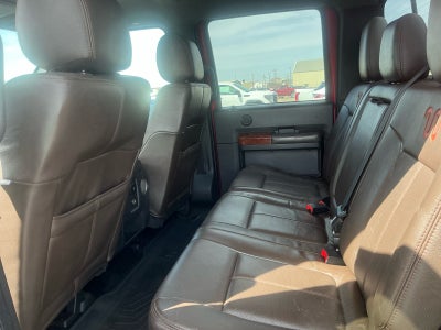 2015 Ford Super Duty F-350 SRW Platinum