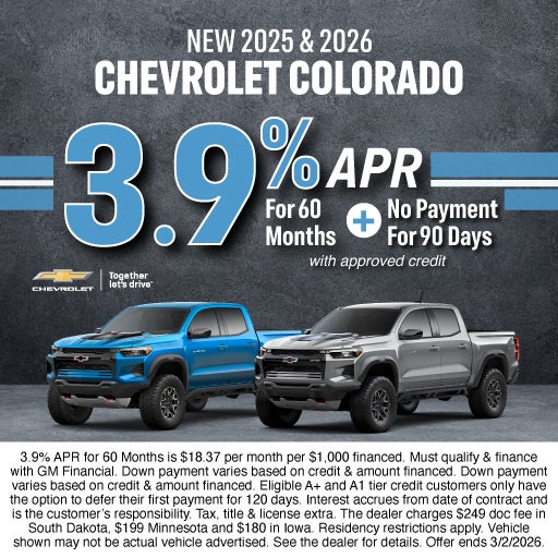 NEW 2025 & 2026 CHEVROLET COLORADO