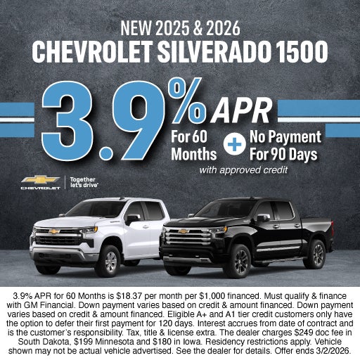 NEW 2025 & 2026 CHEVROLET SILVERADO 1500