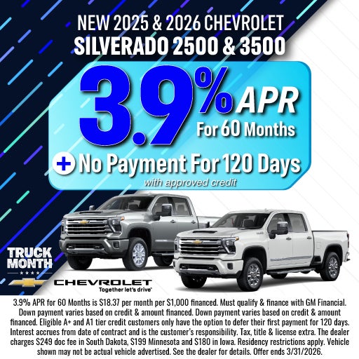 NEW 2025 & 2026 CHEVROLET SILVERADO 2500 & 3500