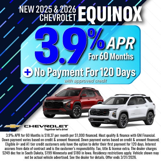 NEW 2025 & 2026 CHEVROLET EQUINOX