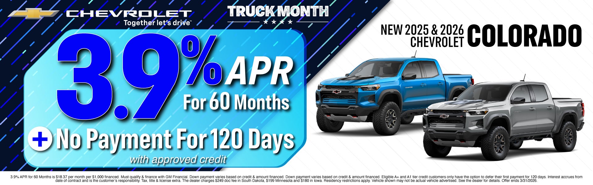 NEW CHEVY OFFER