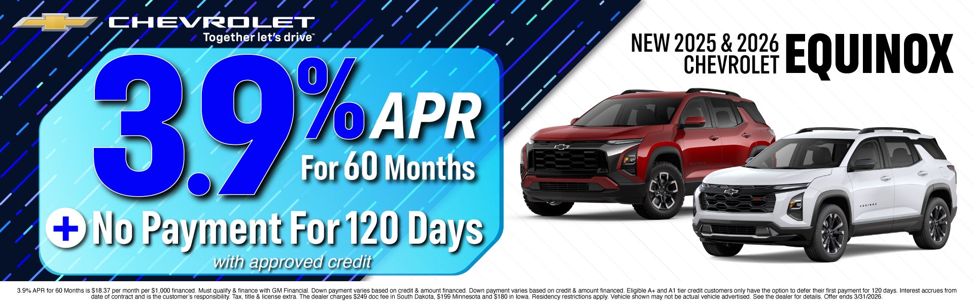 NEW CHEVY OFFER
