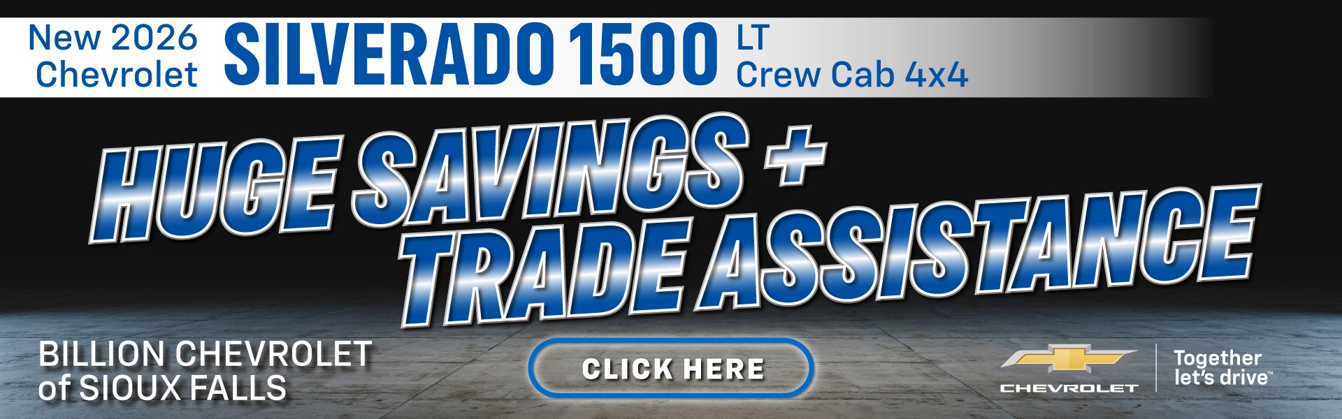 NEW 2026 CHEVROLET SILVERADO 1500 LT CREW CAB