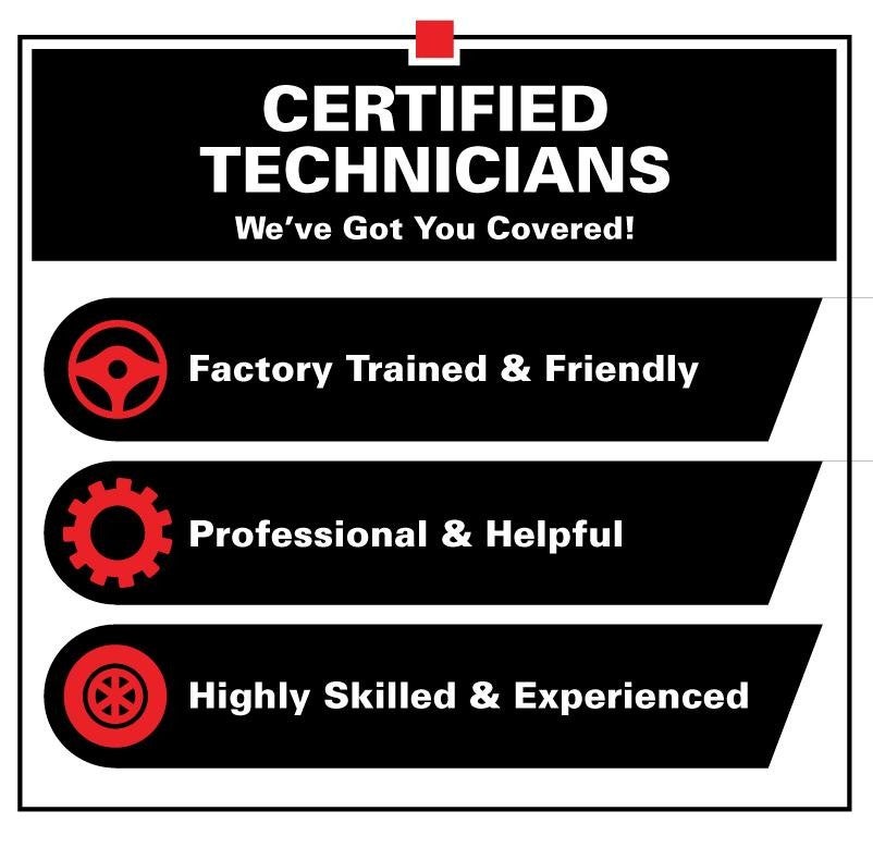 certified technicians graphic
