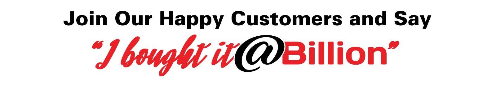 join our happy customers banner